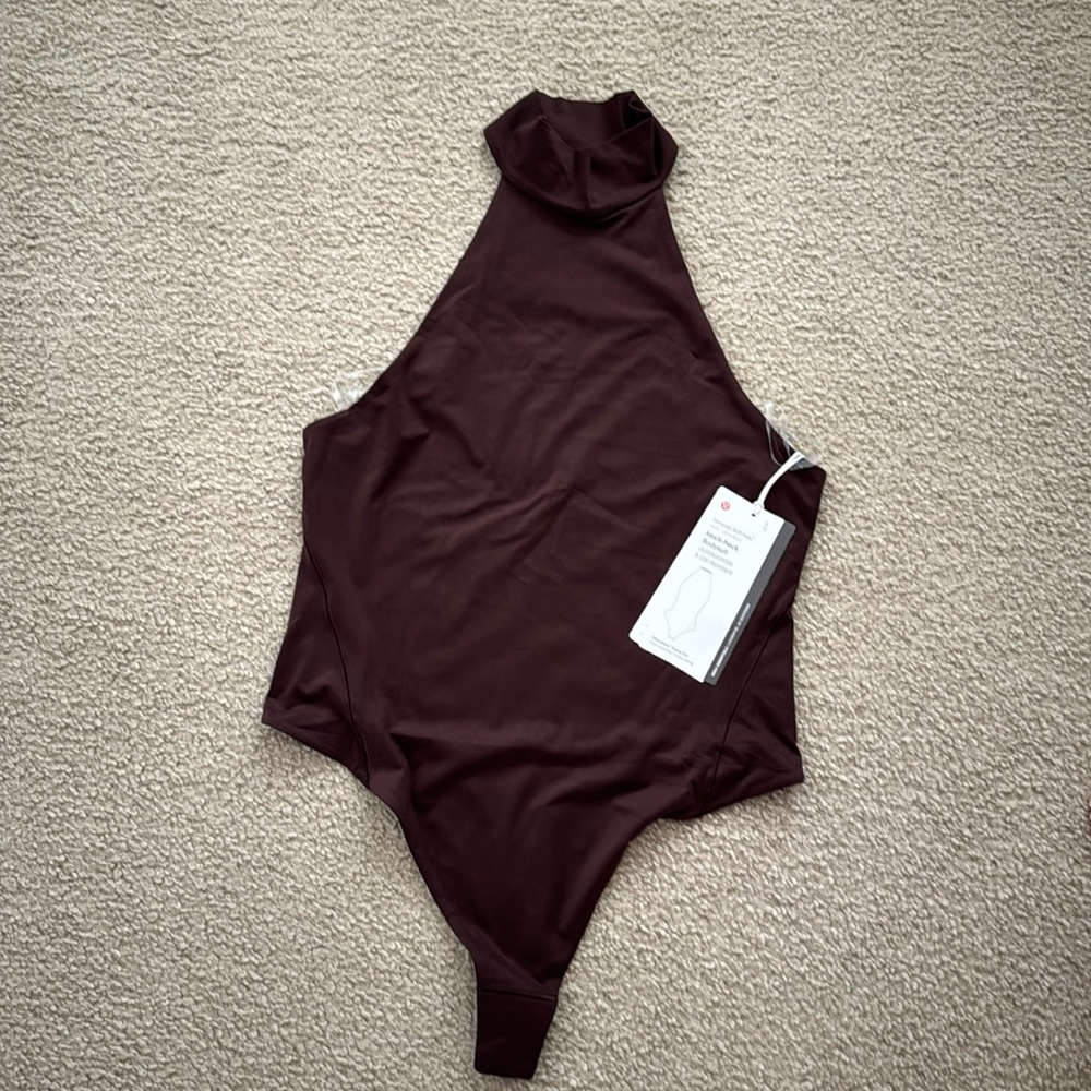 Wundermost Ultra-Soft Nulu Mockneck Sleeveless Bodysuit
